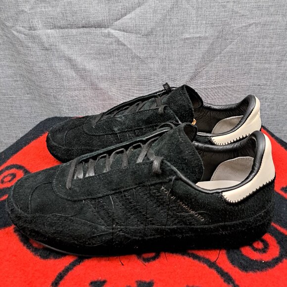 %adidas Y-3 Gazelle Mens Black Size 10 Suede YOHJI YAMAMOTO / A 48